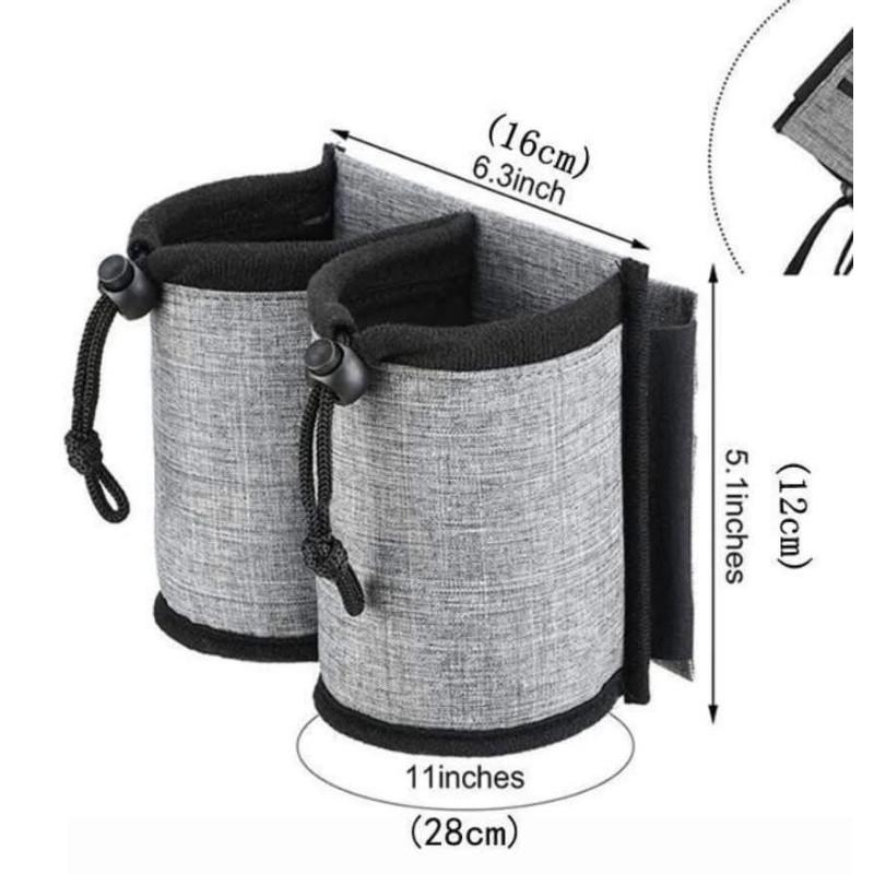 行李箱扶手拉桿雙杯架杯套-細節圖9