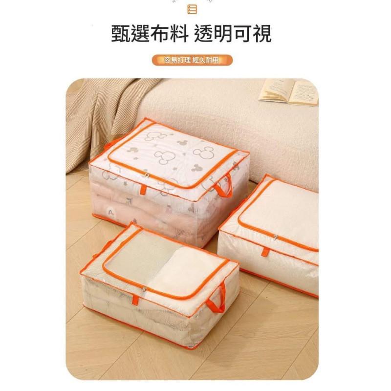 上掀式透明防水棉被衣物收納袋-細節圖3