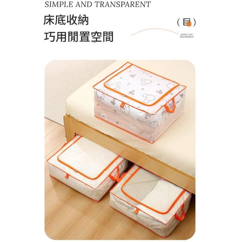 上掀式透明防水棉被衣物收納袋-細節圖6