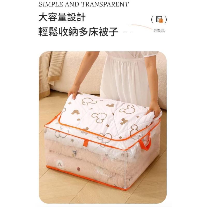 上掀式透明防水棉被衣物收納袋-細節圖8