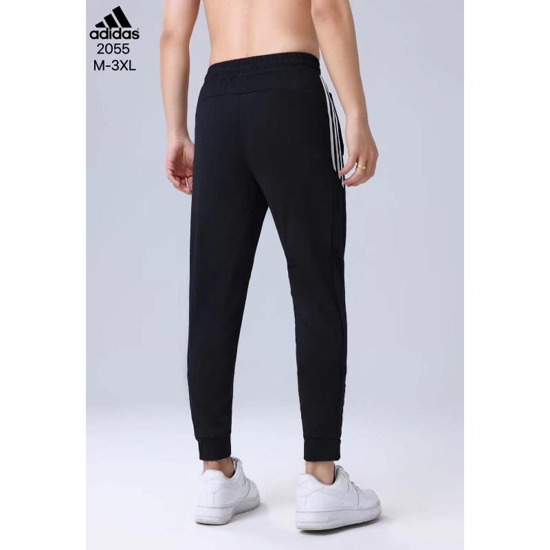 男女款三條槓縮口運動長褲-細節圖7