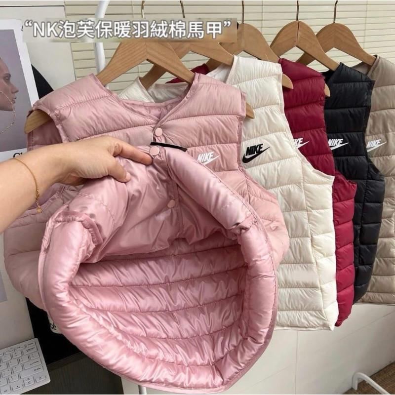 泡芙防風保暖羽絨背心-細節圖2