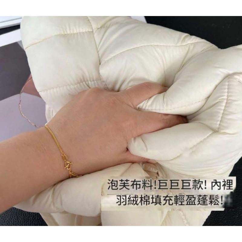 泡芙防風保暖羽絨背心-細節圖3