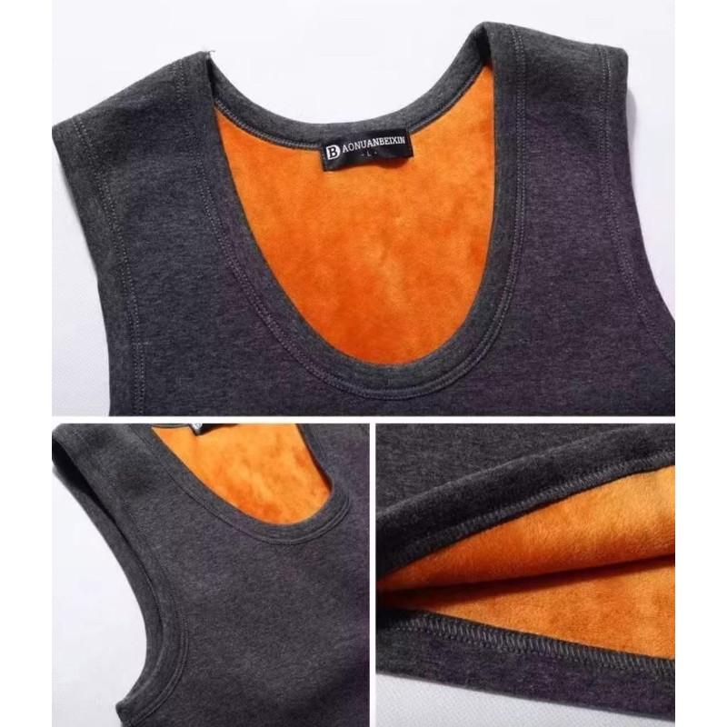 整件黃金絨保暖防寒內搭背心-細節圖7