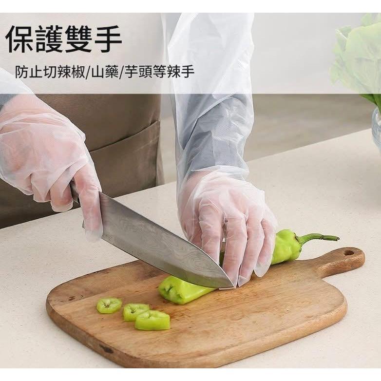 加長護手臂不沾手防污手套10只裝(一組3包)-細節圖3