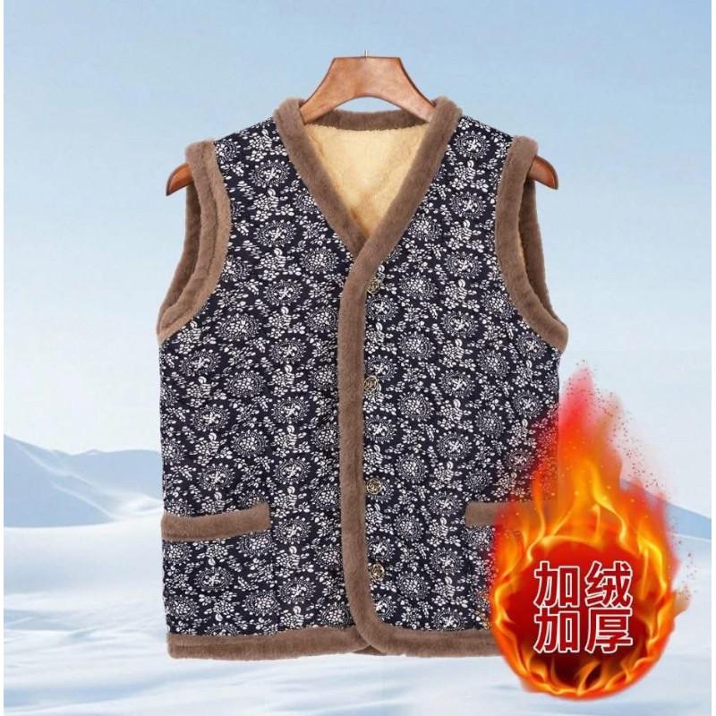 爆紅北極絨韓國阿珠媽背心-細節圖2