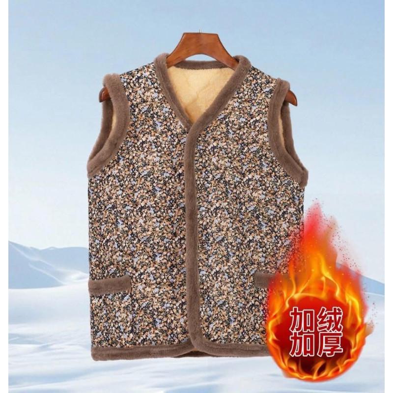 爆紅北極絨韓國阿珠媽背心-細節圖3