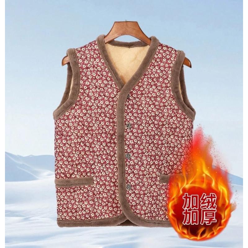 爆紅北極絨韓國阿珠媽背心-細節圖4