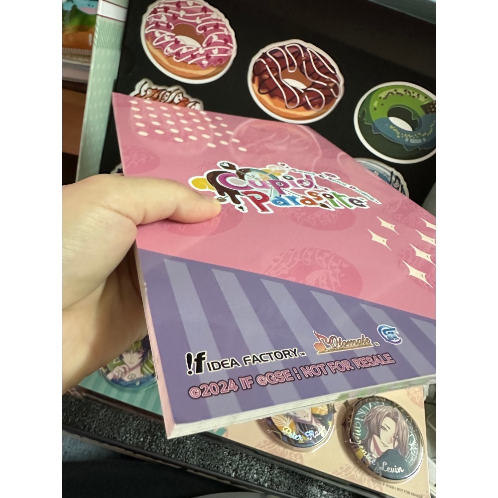 共生邱比特 FD 周邊 限定版周邊 小冊子 資料夾 徽章-細節圖5