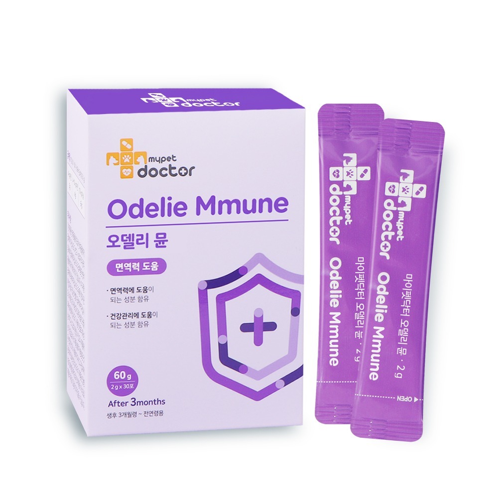 【Mypet Doctor】Odelie Mmune 健疫護(2gx30包) 犬貓適用 寵物免疫力保健粉 寵物保健食品-細節圖2