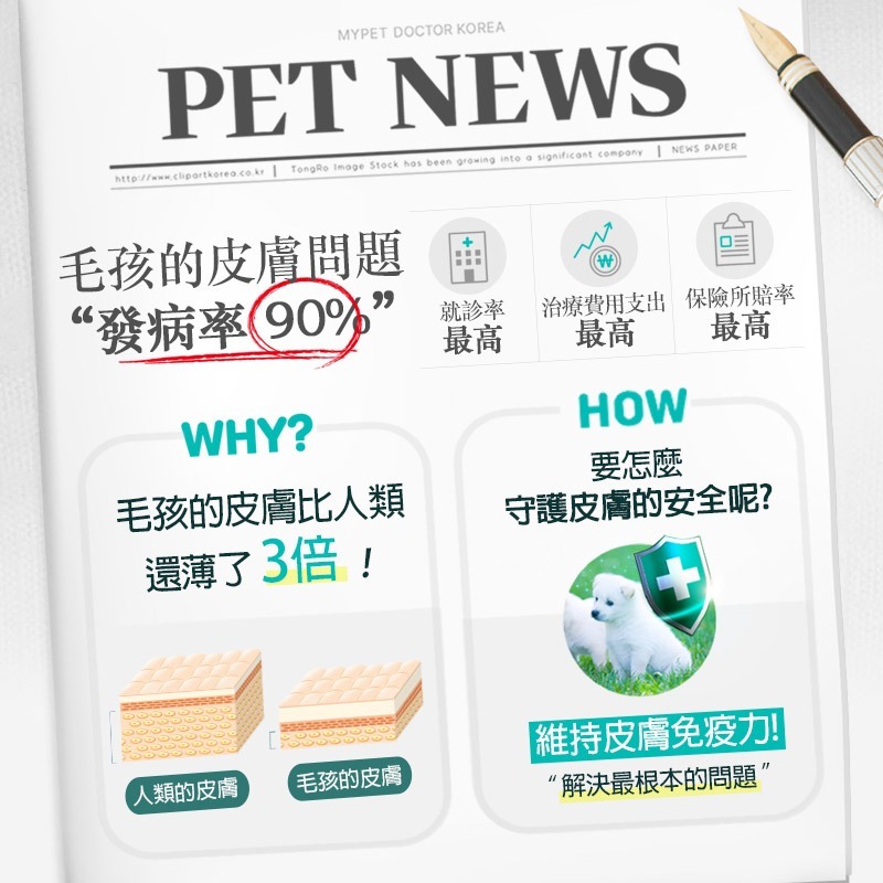 【Mypet Doctor】Stella Skin 美膚護(2gx30包) 犬貓適用 寵物皮膚保健粉 寵物保健 產地韓國-細節圖3