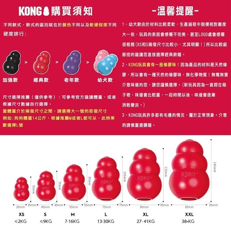 KONG 超耐咬葫蘆玩具 (年長紫-老年犬) 美國製造 寵物玩具 漏食球-細節圖8