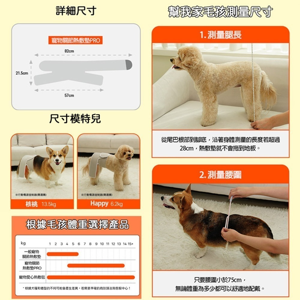 Cirius pet 近紅外線寵物關節熱敷墊Pro 加長版-細節圖8