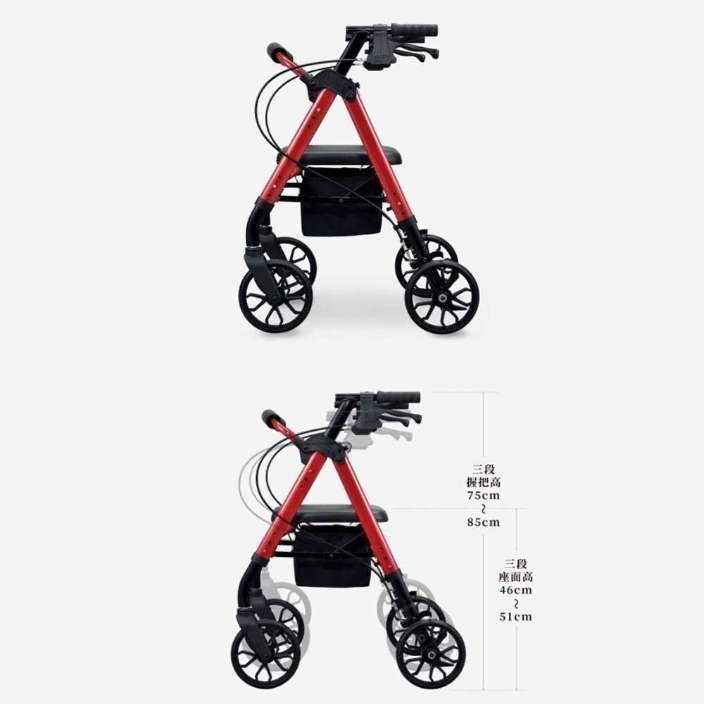 光星NOVA 收合式助步車 STAR mini (助行車)-細節圖2