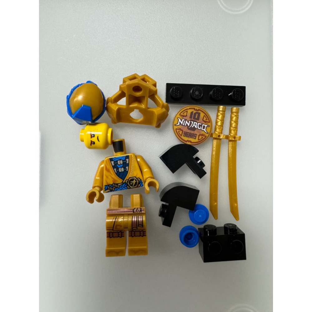 樂高 旋風忍者 10週年黃金人偶 傑 NJO 634-細節圖2