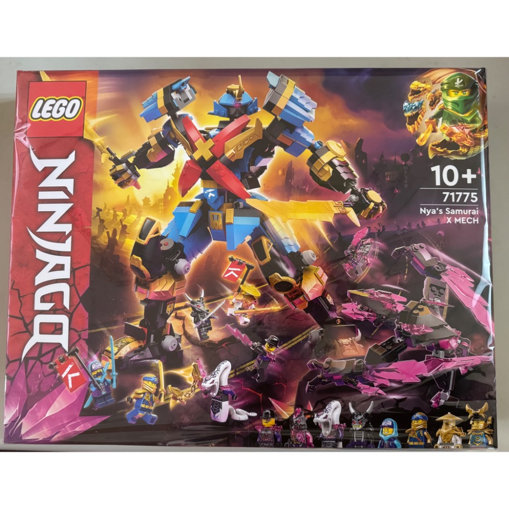 樂高 旋風忍者 71775 赤蘭的武士X機械人-細節圖2