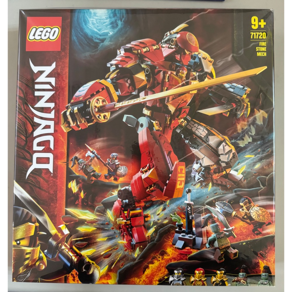 樂高 旋風忍者 71720 火焰石機器人-細節圖2
