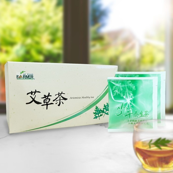 【台灣製 艾草之家】艾草茶 20包/盒| 無咖啡因 | 不含咖啡因 茶飲 | 送長輩 | 泡茶 | 冷泡茶 |艾草茶-細節圖7