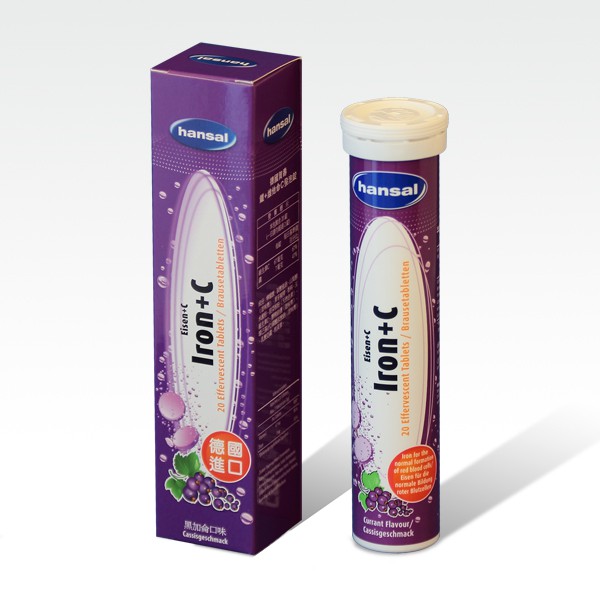 德國賀壽 hansal 發泡錠(五種口味)(20錠)全素鐵+維他命C  鋅+維他命C 鈣+維他命 C 綜合維他命-細節圖7
