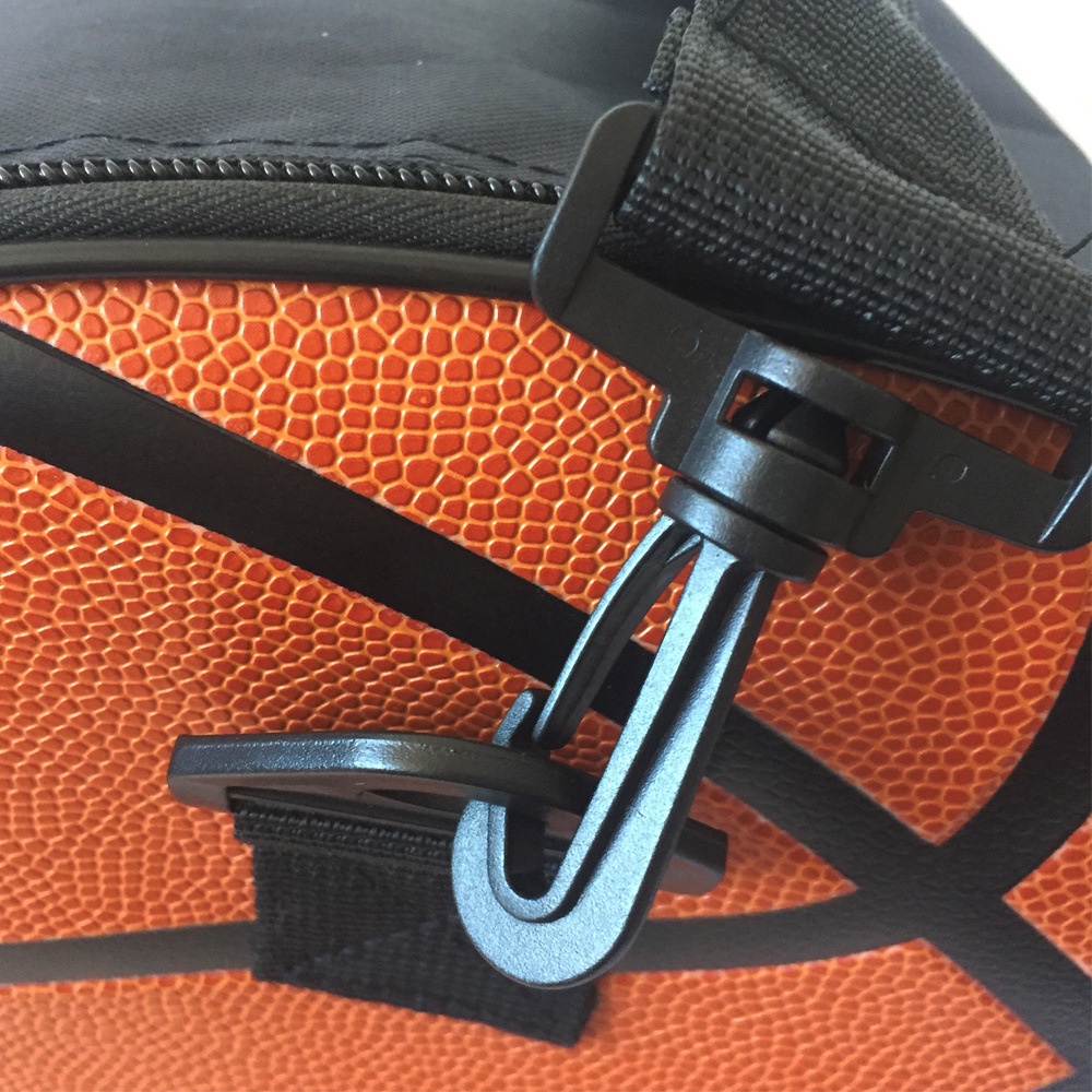 籃球專用收納袋 大容量牛津布 皮革籃球袋 籃球袋 籃球包 籃球收納袋 防水籃球袋 圓形籃球包 單肩手提籃球包當個灌籃高手-細節圖7