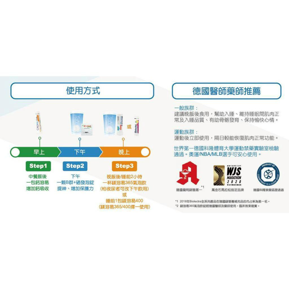 (愛美仕) 鎂溶易 400毫克 口腔崩散微粒20入~舒緩孕婦半夜不適-細節圖5