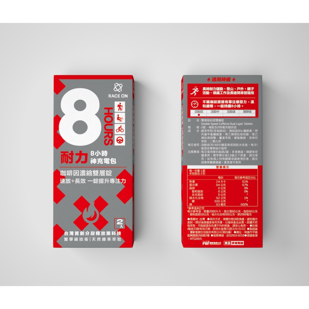 台灣製 雙速咖啡因雙層錠 (通過運動禁藥檢測，運動員安心) PIC/S GMP認證藥廠監製 鋭速運動醫學-細節圖9