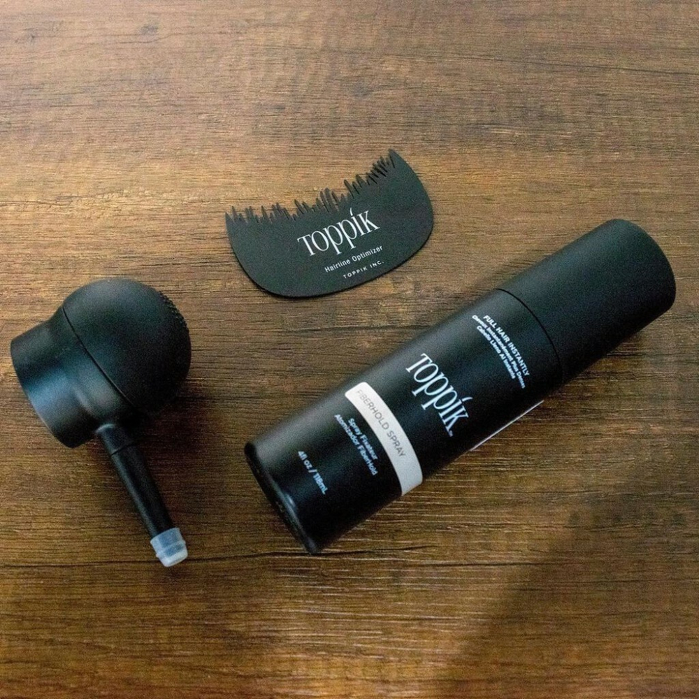 美國原裝Toppik頂豐 噴頭 + 髮線梳組（1支）頂豐Toppik 增髮纖維入門款-細節圖6
