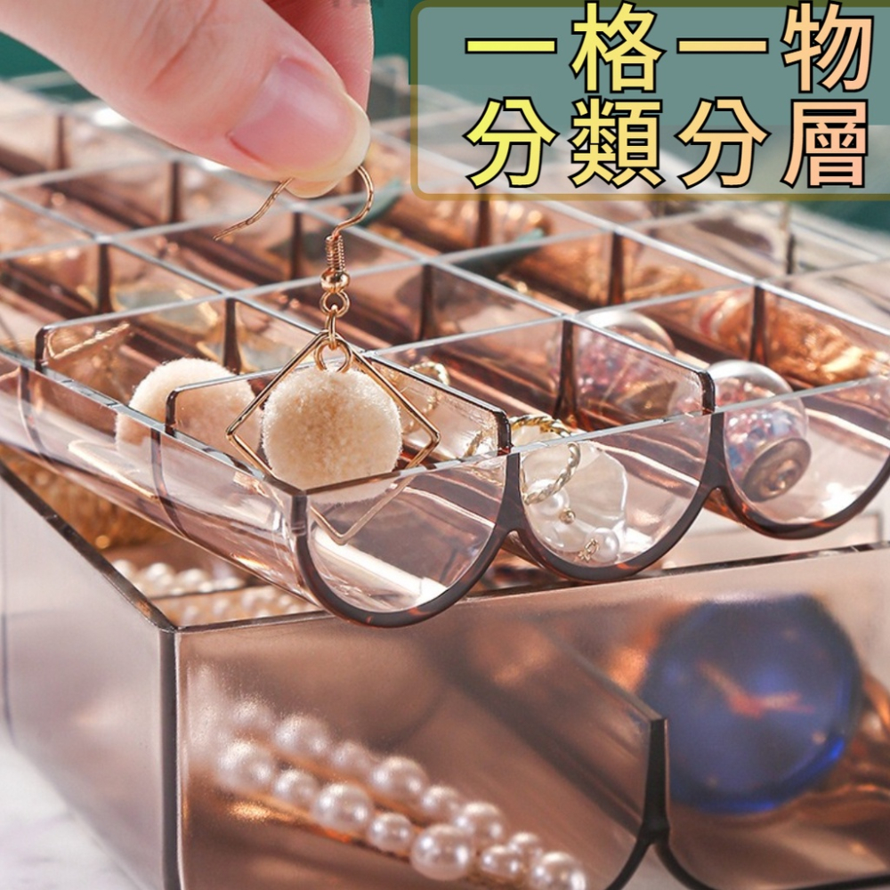 ⚡️台灣現貨 ⚡️收納盒 飾品盒 透明盒 串飾盒 藥盒 隨身藥盒保健食品收納 收納盒 旅行收納 小物收納 潘朵拉-細節圖2