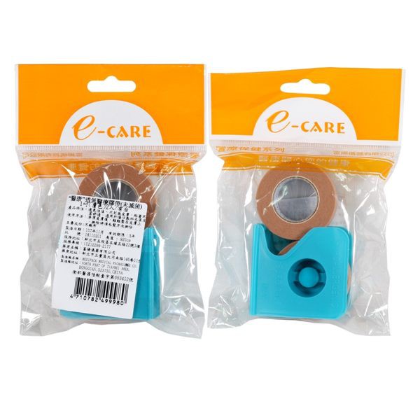 (E-CARE 醫康) 透氣醫療膠帶 (白色/膚色-1吋) (2入-附切台)透氣醫療膠帶-細節圖3