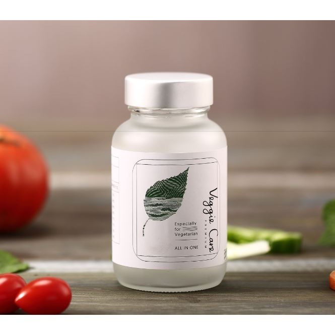 台灣現貨秒發 Veggie Care 素食者綜合補充膠囊 (60顆/瓶)(全素食品)素食者綜合補充膠囊-細節圖3