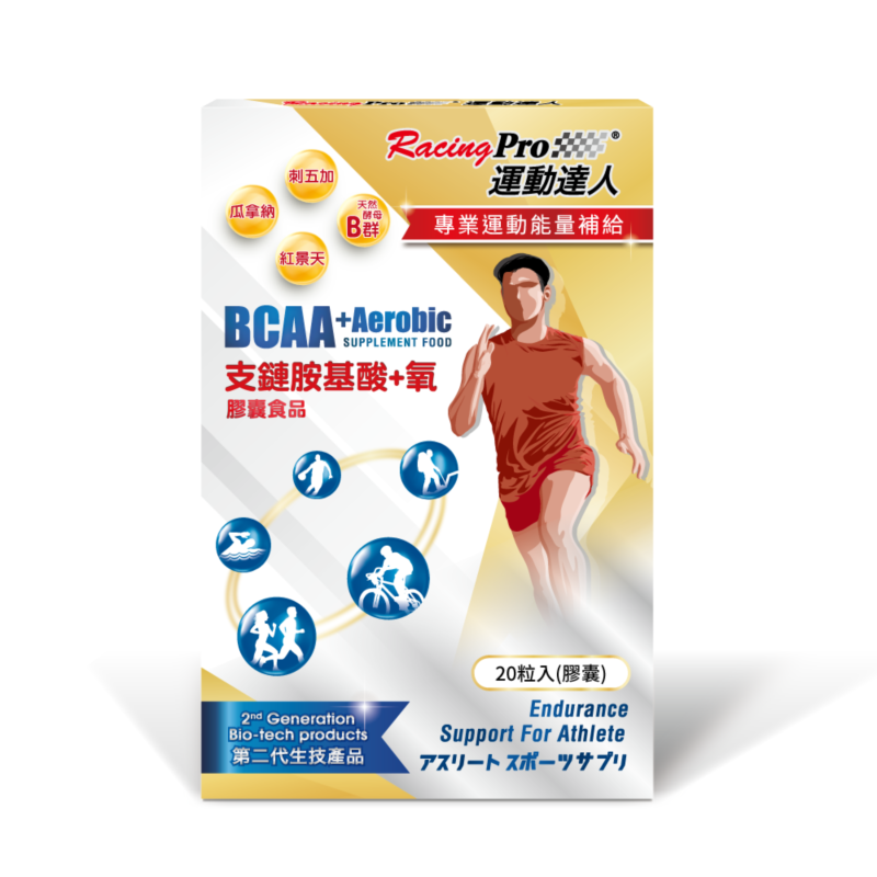 運動達人RacingPro 東進武嶺KOM！超值組合包 BCAA+魔力鹽口含片+氧能量果膠-細節圖6