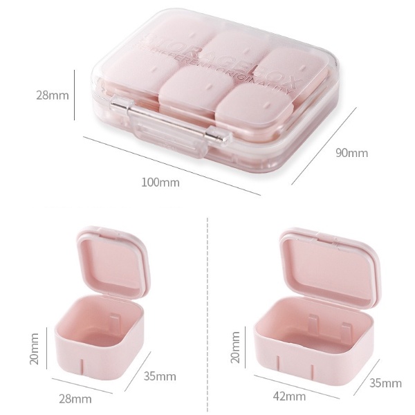 分隔藥盒 隨身藥盒 分裝盒 防潮藥盒 攜密封自由組合迷你藥盒 獨立分格藥盒 迷你藥盒 隨身藥盒 多重密封 一周分格藥盒-細節圖9