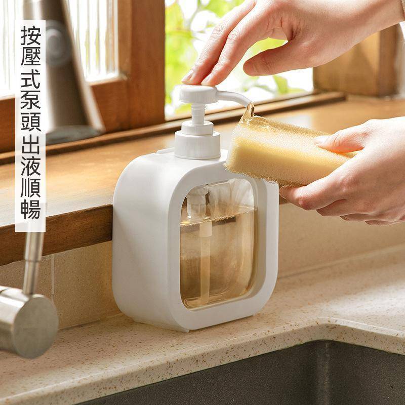 透明分装瓶 透明 浴室洗手乳分裝瓶塑料 按壓式乳液分裝空瓶子 分裝瓶 外出攜帶 旅行必備 洗碗精 沐浴乳-細節圖2