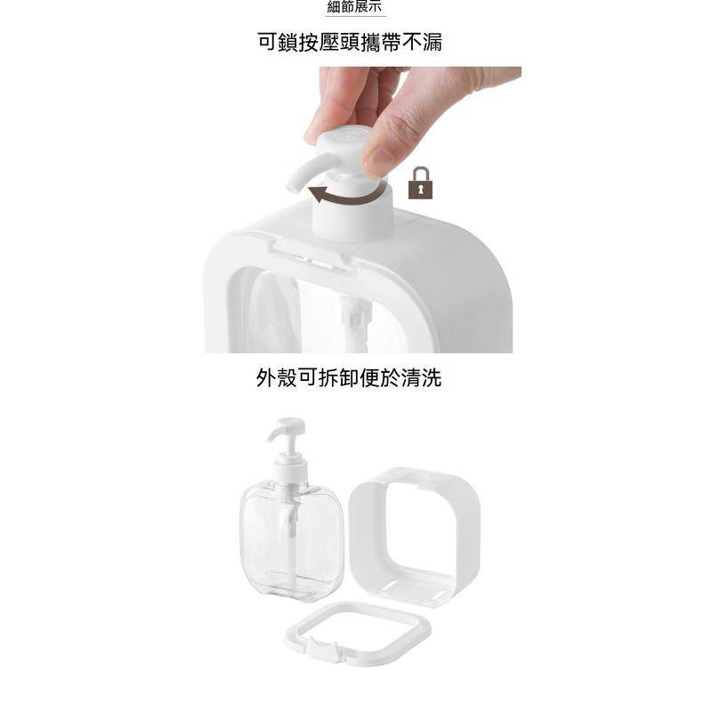 透明分装瓶 透明 浴室洗手乳分裝瓶塑料 按壓式乳液分裝空瓶子 分裝瓶 外出攜帶 旅行必備 洗碗精 沐浴乳-細節圖7