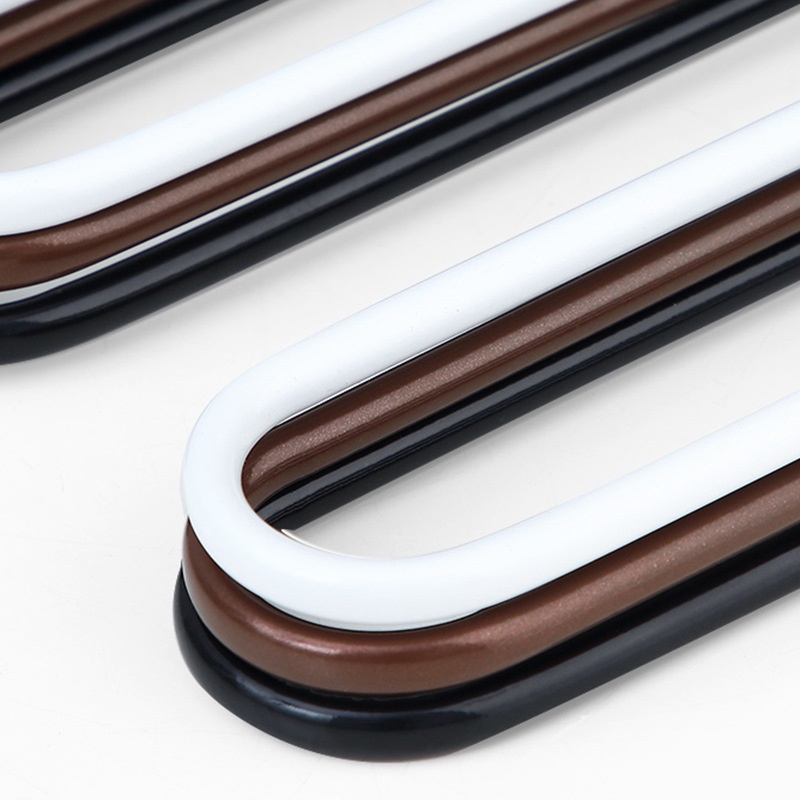 S型收納架S型衣架 衣褲架 褲架 收納架 曬衣架 晾衣架 圍巾架 褲夾 收納 魔術褲架 毛巾架 多層 防滑加粗 五層-細節圖7