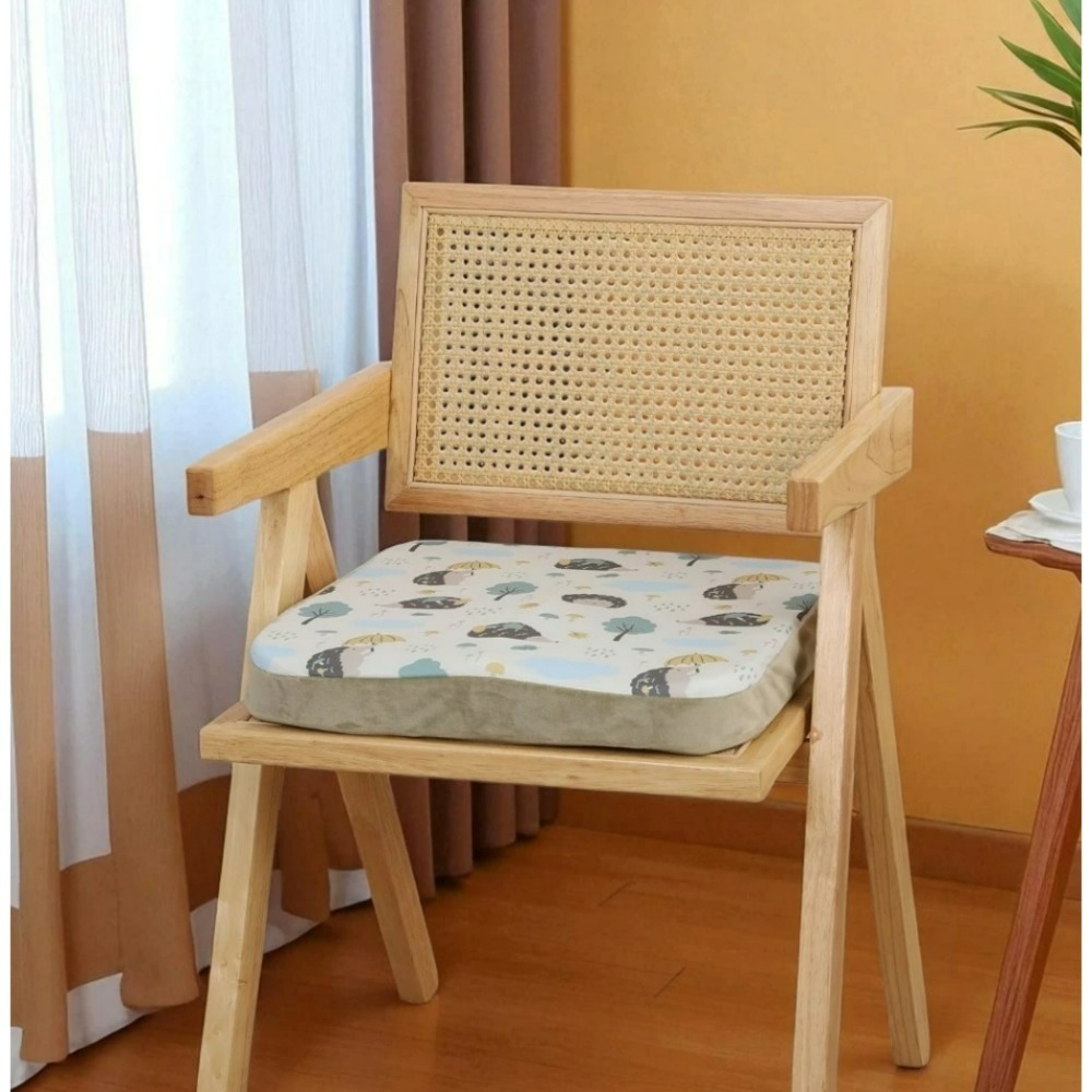 Q萌小刺蝟記憶舒壓坐墊-規格圖3