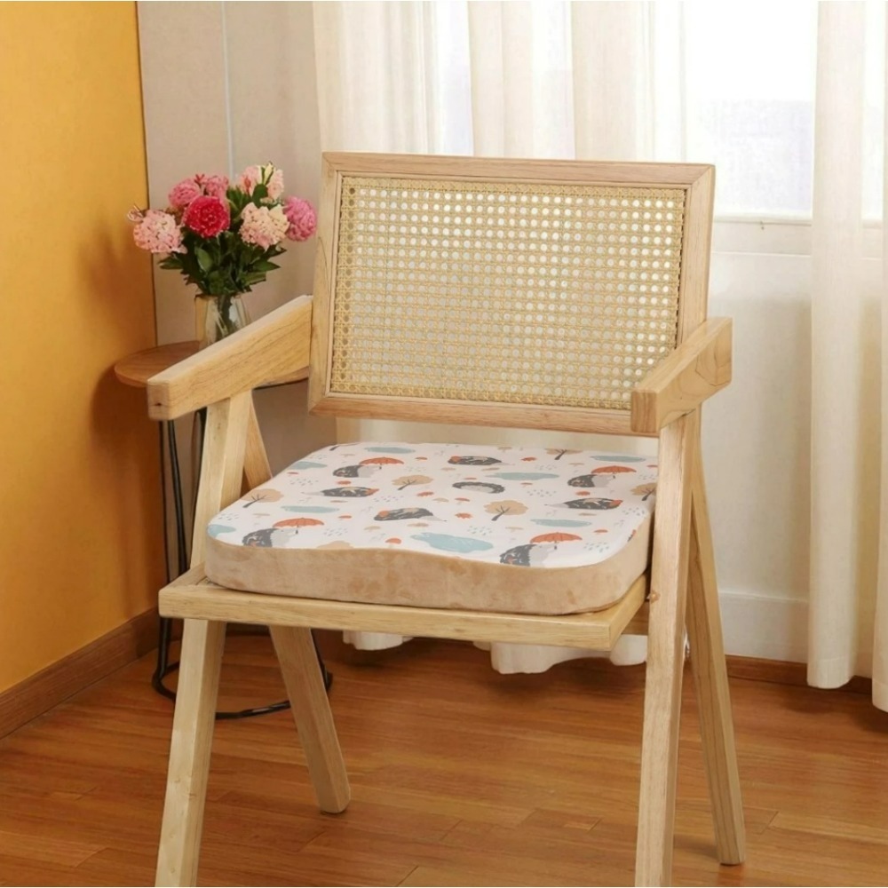 Q萌小刺蝟記憶舒壓坐墊-規格圖3