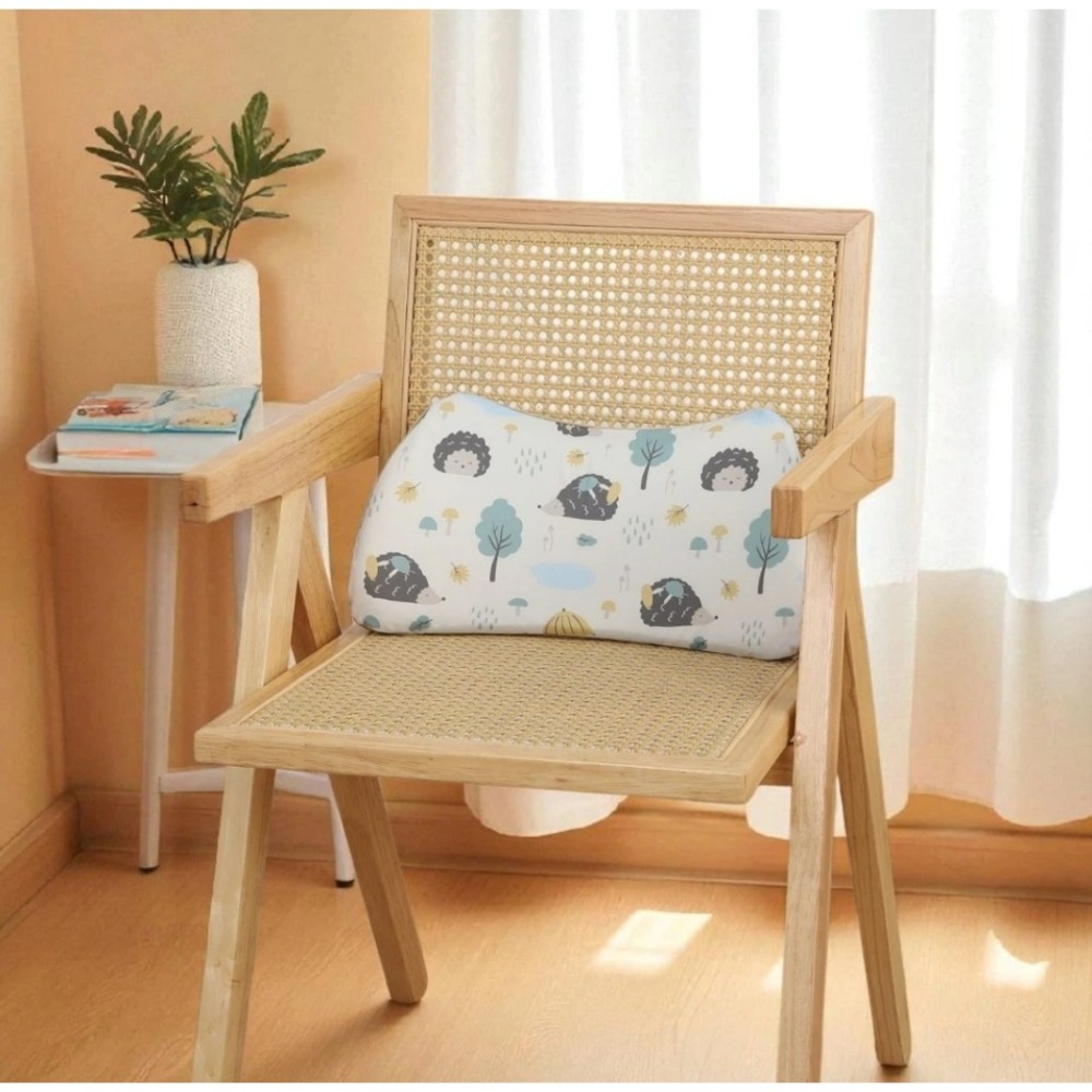 Q萌小刺蝟記憶舒壓腰靠墊-細節圖2