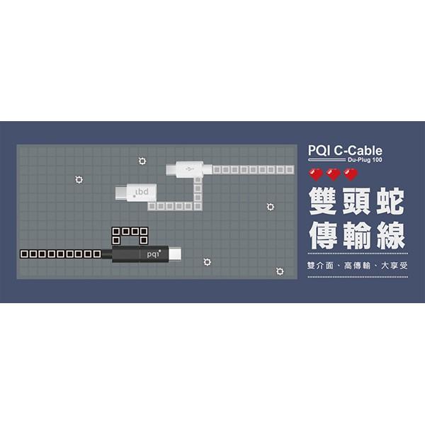 PQI C-Cable Du-Plug 100cm傳輸線-細節圖2