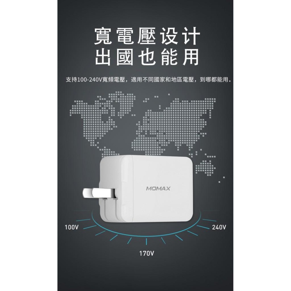【Momax】1-Plug QC 3.0 智能快速充電器-UM1QCN-細節圖7