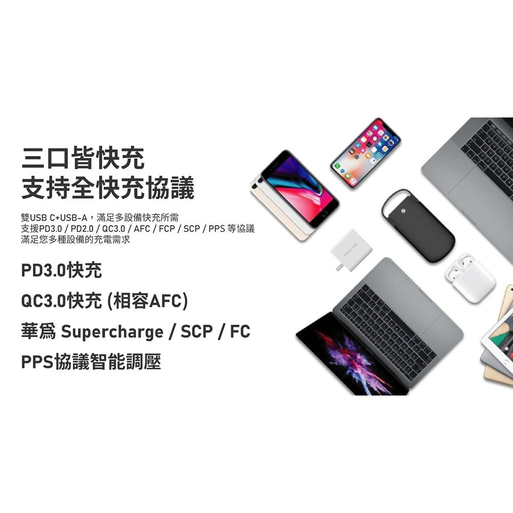 Zikko 65W GaN 氮化鎵2C+1A 快充線材組 (UM001)-細節圖5