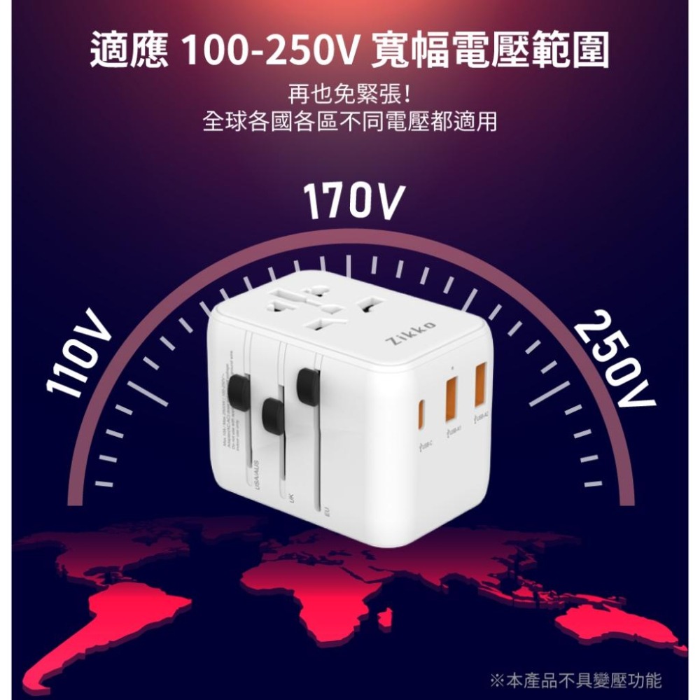 Zikko ES300 PD20W GaN 氮化鎵旅行充-細節圖9