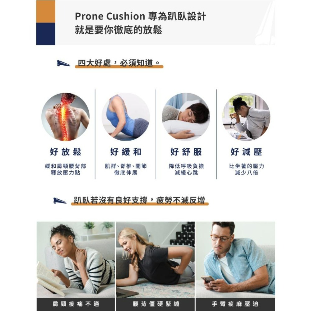 Prone Cushion 減壓記憶俯臥墊 加贈專屬揹袋-細節圖4