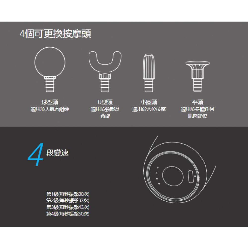 ELEEELS迷你口袋型USB充電按摩槍P2-細節圖8