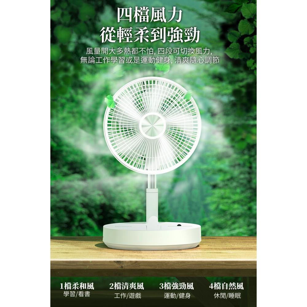 MOMAX iFan Flow 桌立地上兩用USB無線摺疊風扇-細節圖5