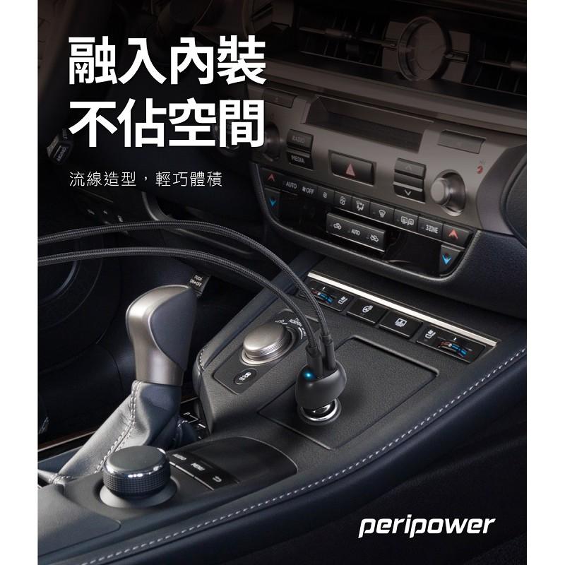 peripower 極速Type-C PD+QC3.0雙USB車用快充PS-U16-細節圖5