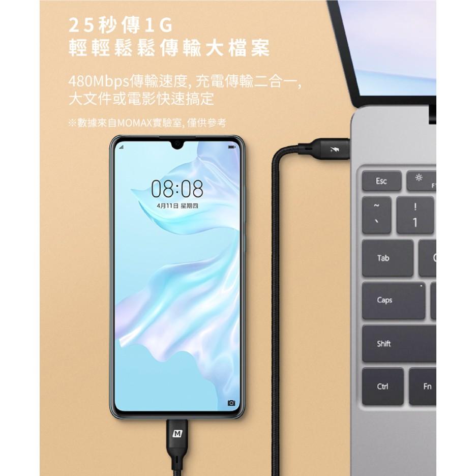 MOMAX Go Link Type-C to C PD 連接線DC19(1.2米)-細節圖6