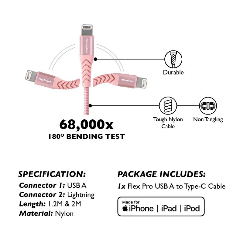 thecoopidea FLEX PRO Lightning 傳輸線2.4A-細節圖3