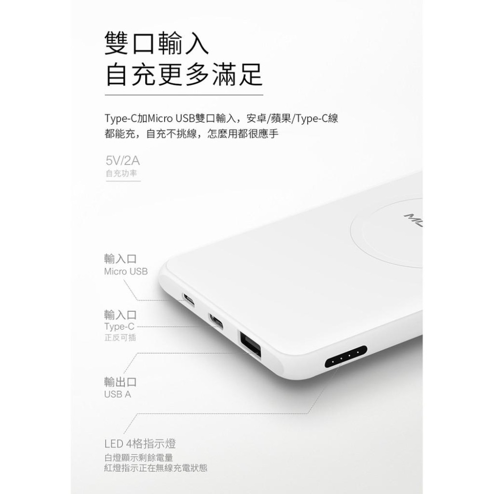 MOMAX Q.Power Slim 無線充電行動電源(IP85)-細節圖5