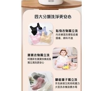 【OZEN】福利品/全新品 智能折疊清洗機-奶茶色(TS-B01)-細節圖3